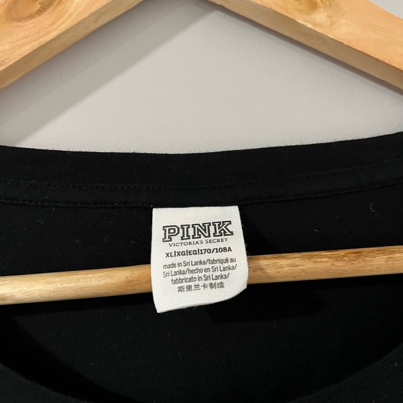 Victorias secret pink bling sequin iridescent top NWOT. - Picture 2 of 5